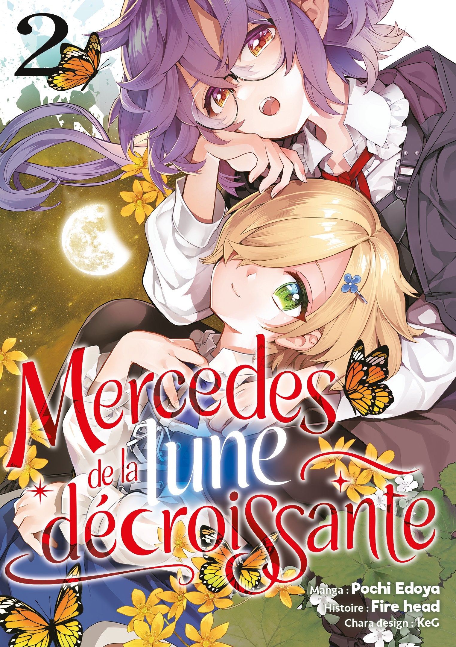 Mercedes de la Lune Décroissante - Tome 02 - Livre (Manga)