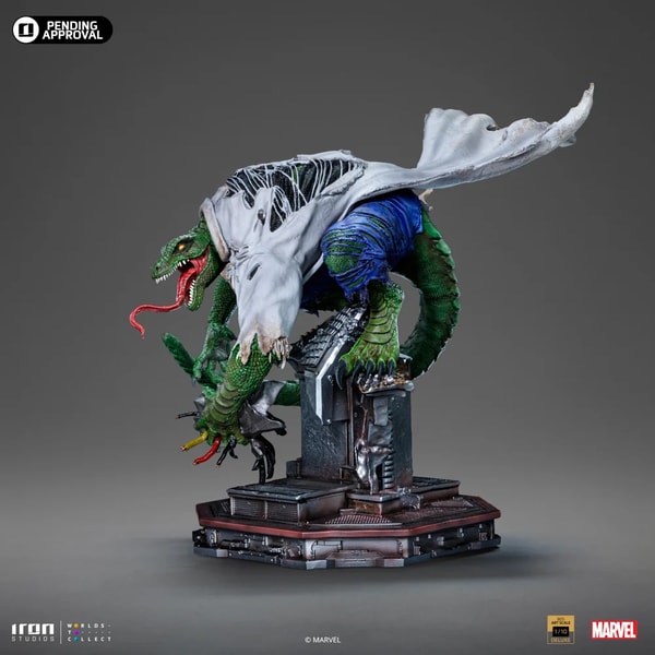 Iron Studios - BDS Art Scale 1/10 - Marvel - Le Lézard Statue 21.5cm - flash vidéo