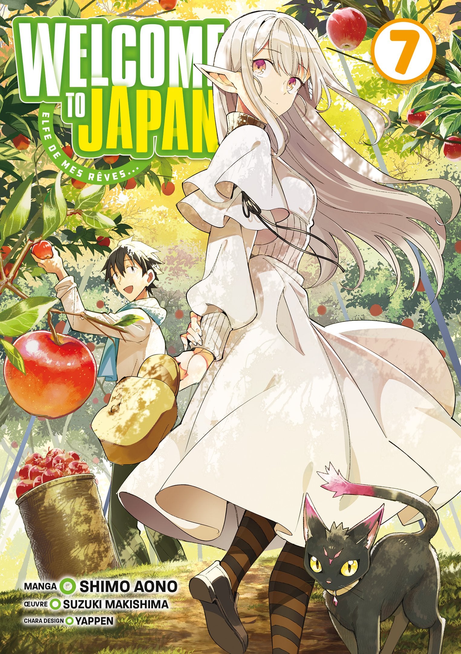 Welcome to Japan! Elfe de mes rêves... - Tome 07 - Livre (Manga)