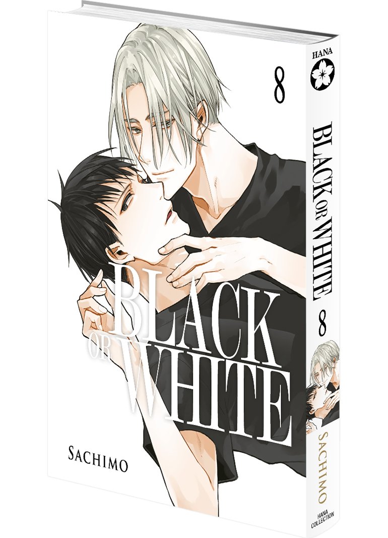 Black or White - Tome 08 - Livre (Manga) - Yaoi - Hana Collection