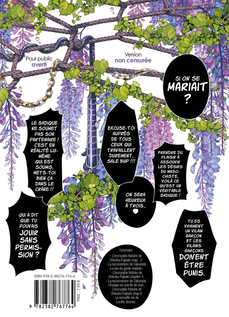 L'incroyable histoire de Shinobu Fujisaki - Livre (Manga) - Yaoi - Hana Book