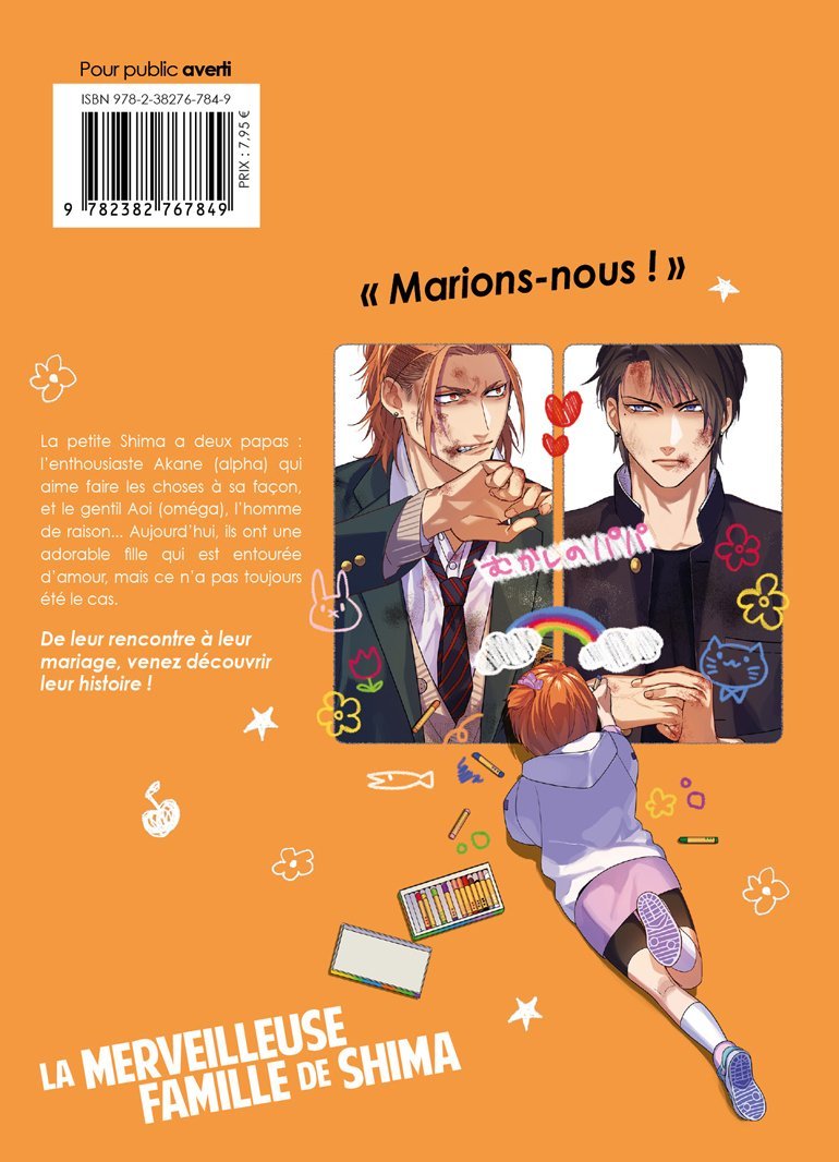 La merveilleuse famille de Shima - Livre (Manga) - Yaoi - Hana Book