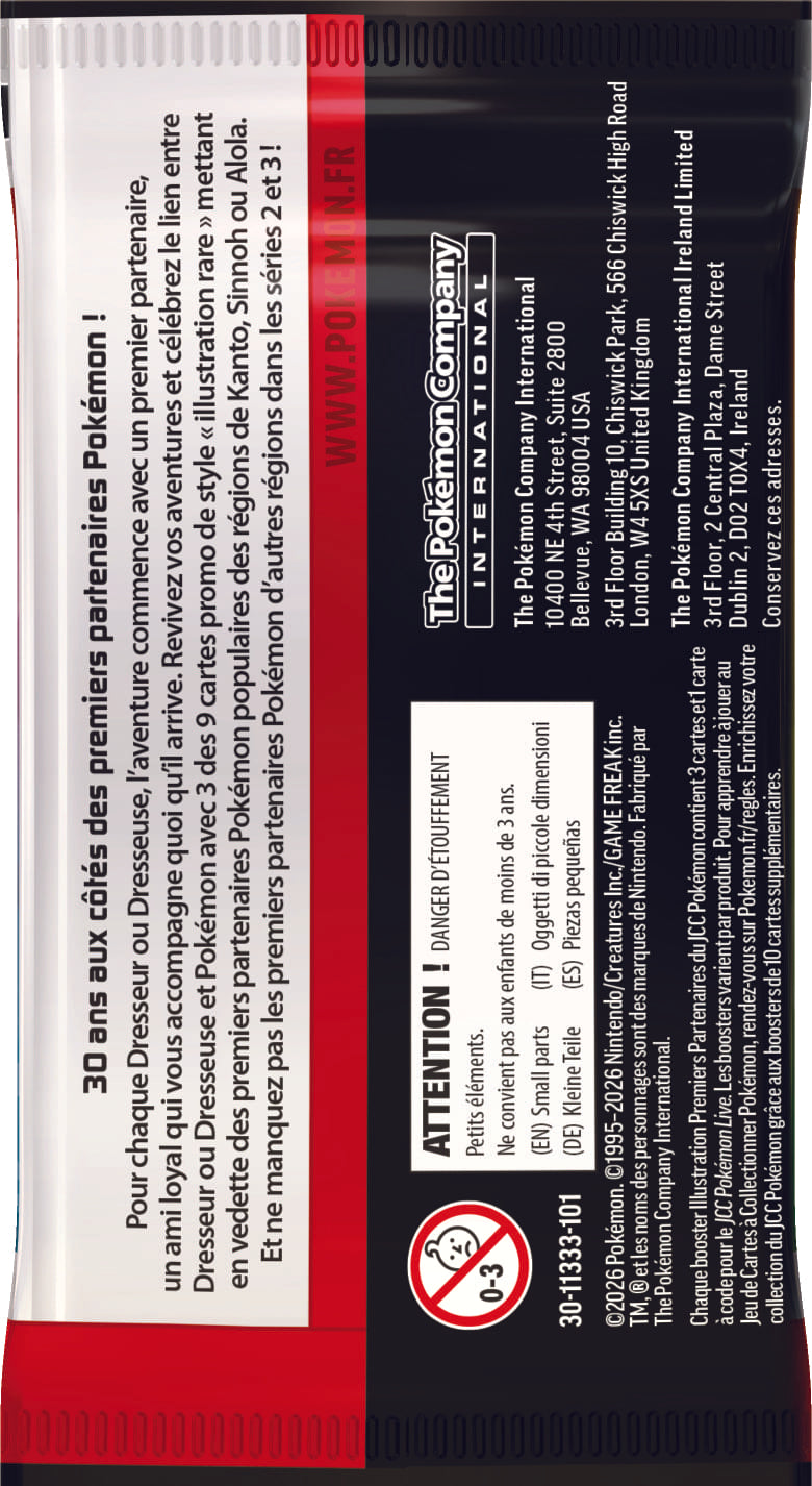 Pokémon JCC : Collection Illustration Premiers Partenaires - Série 1