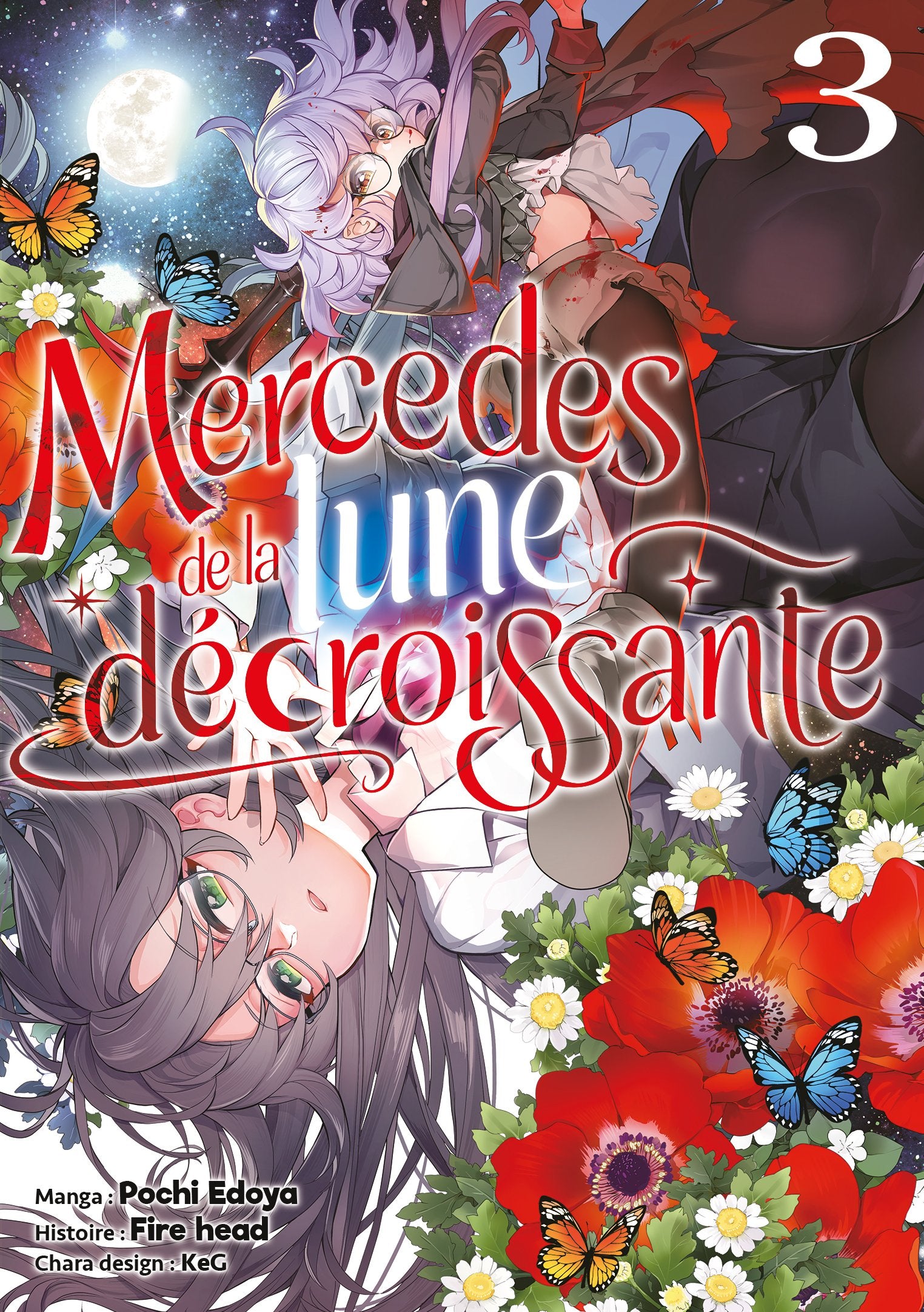 Mercedes de la Lune Décroissante - Tome 03 - Livre (Manga)