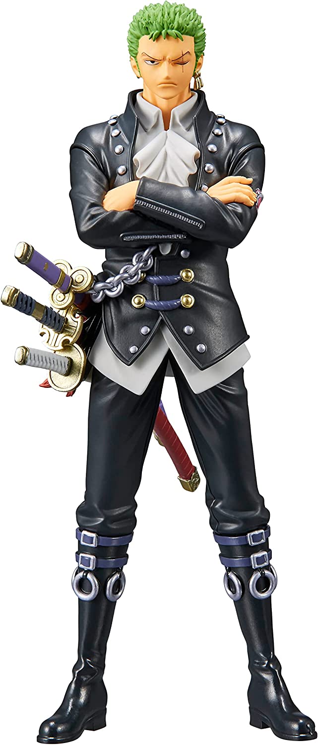 Figurine - DXF The Grandline - One Piece - Zoro - flash vidéo