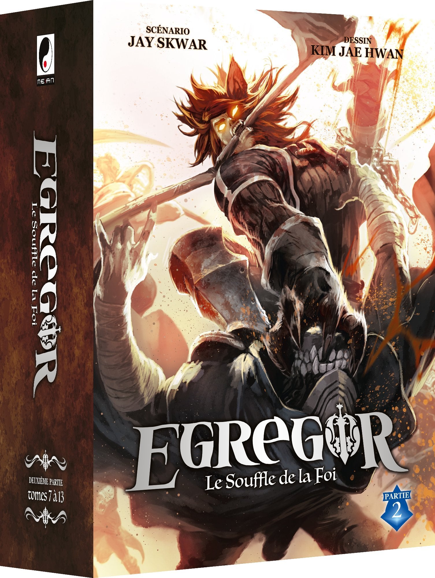 Egregor : Le Souffle de la Foi - Partie 2 (Tomes 07 à 13) - Coffret 7 Mangas Collector limité