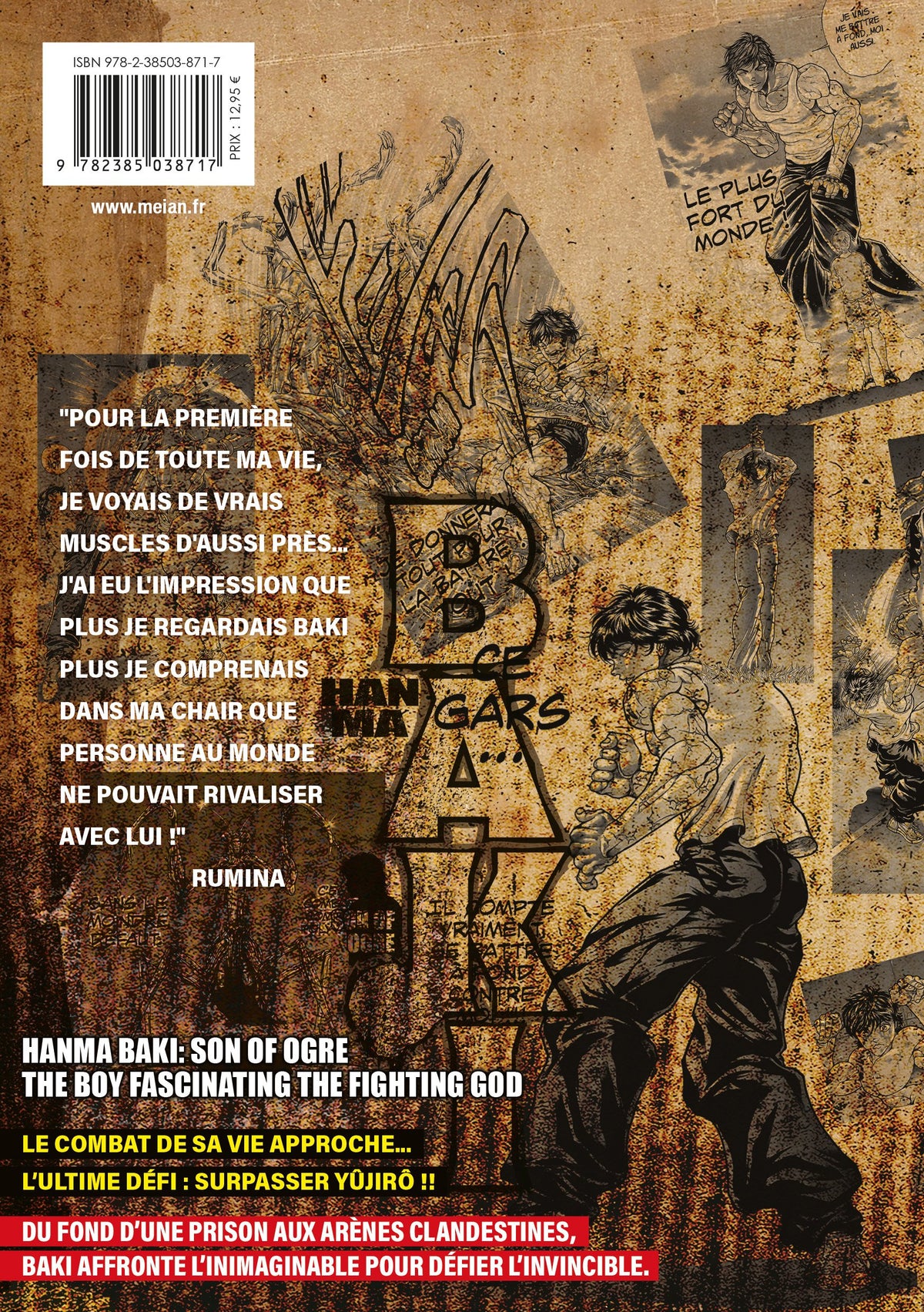 Hanma Baki - Tome 01 - Perfect Edition - Livre (Manga)