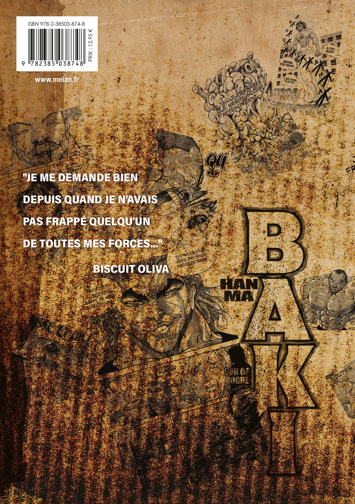 Hanma Baki - Tome 04 - Perfect Edition - Livre (Manga)
