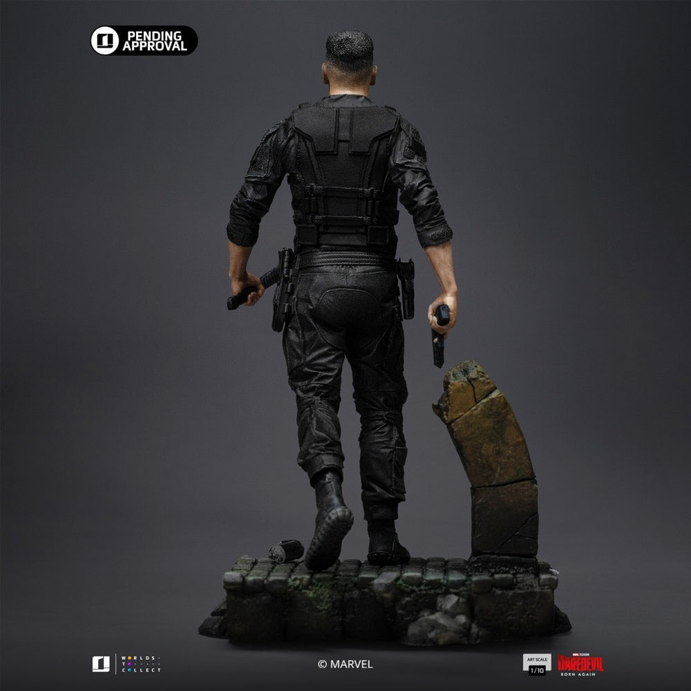 Iron Studios - Art Scale 1/10 - Marvel - Daredevil: Born Again - Punisher Statue 21cm