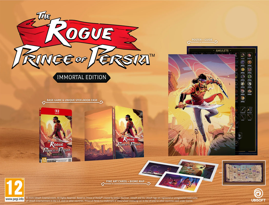 The Rogue Prince of Persia - Immortal Edition - Game-key Card
