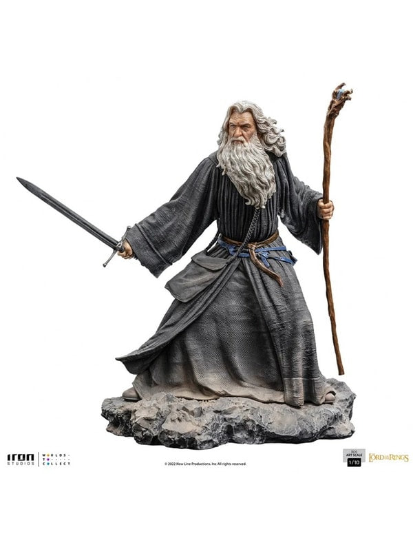 Iron Studios - BDS Arts Scale 1/10 - The Lord of the Rings - Gandalf Statue 20cm - flash vidéo