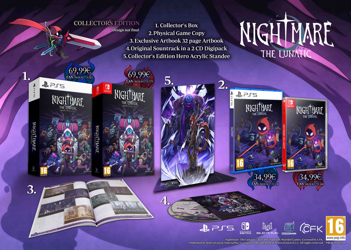 Nightmare: The Lunatic - Collector's Edition