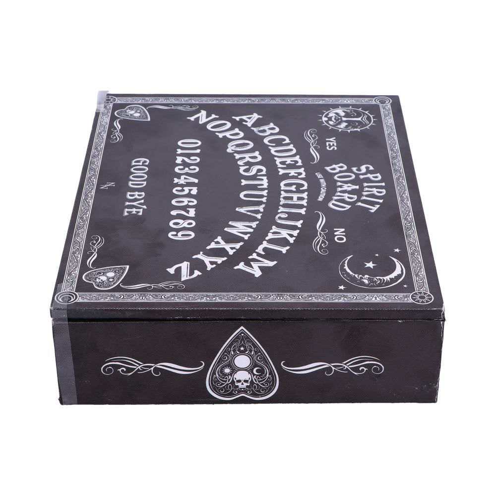 Spirit Board - Coffret à bijoux avec miroir noir et blanc 25cm