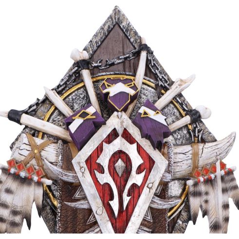 Nemesis Now - World of Warcraft - Plaque Murale Horde 30cm - flash vidéo