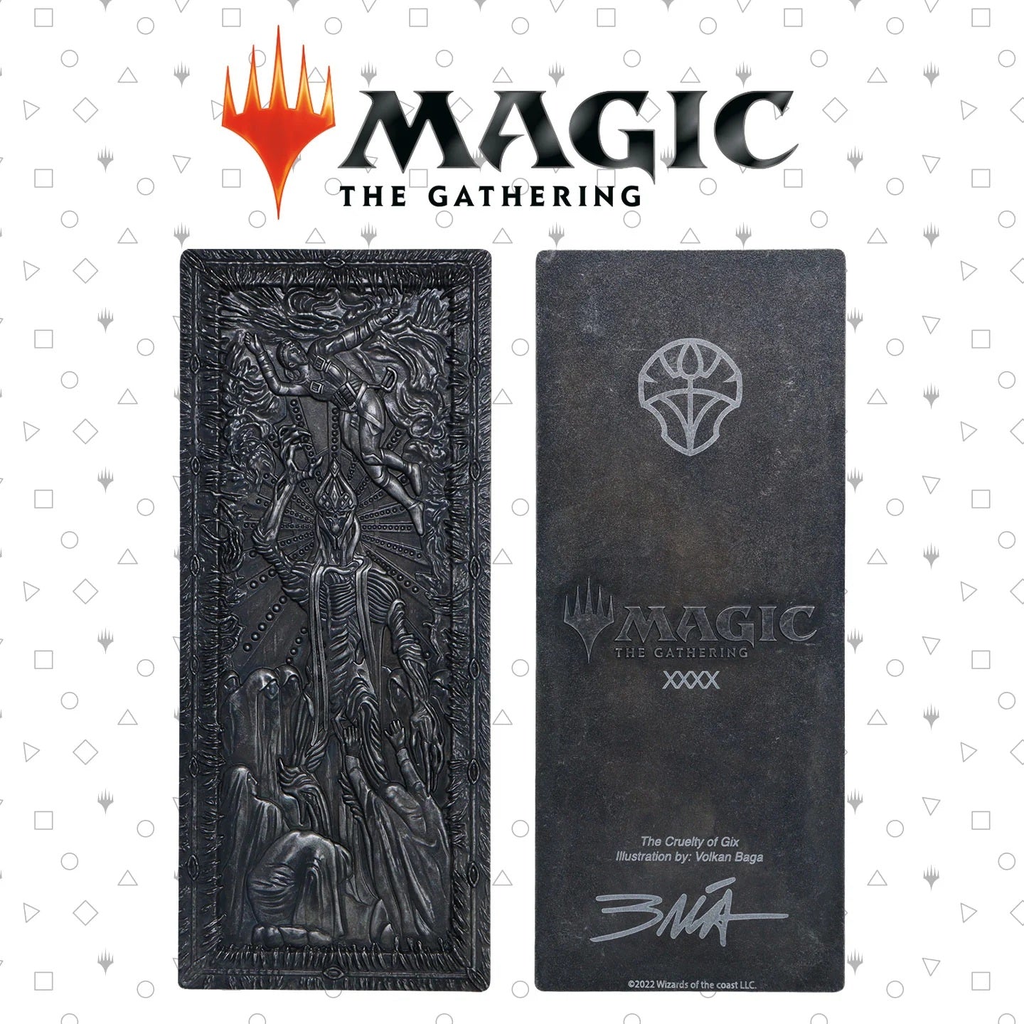 Magic: the Gathering - Réplique en métal La cruauté de Gix en édition limitée