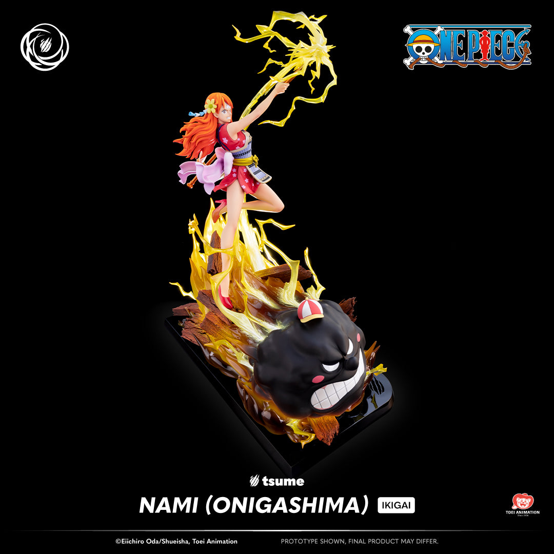 Tsume Art - IKIGAI 1/6 - One Piece - Nami (Onigashima) Statue 47cm