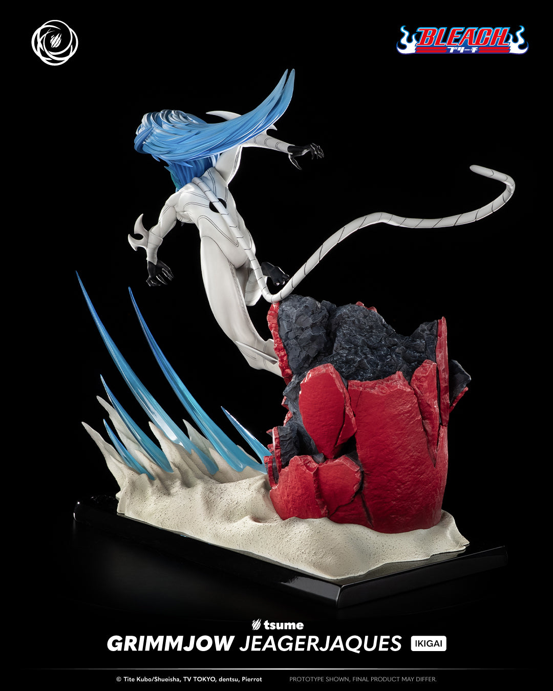 Tsume Art - IKIGAI 1/6 - Bleach - Grimmjow Jaggerjack Statue 36cm