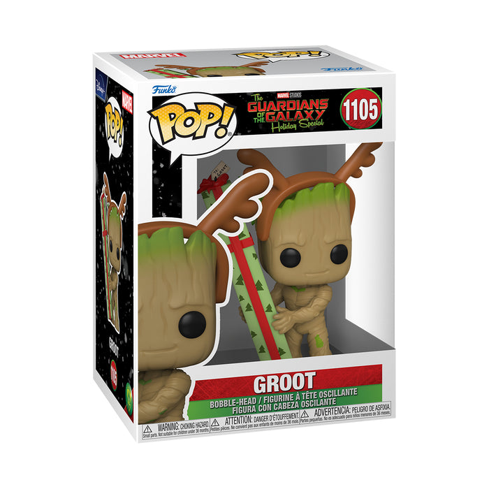 Funko Pop! Marvel: The Guardians of the Galaxy Holiday Special - Groot