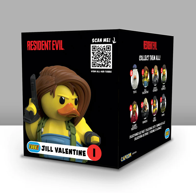 Best of TUBBZ Boîte Canard de bain - Resident Evil - Jill Valentine