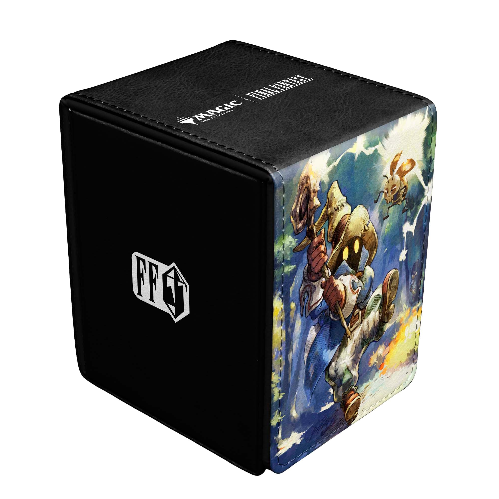 Ultra Pro - Magic: The Gathering - Universes Beyond: Final Fantasy - Boîte de Deck Alcove Flip Vivi Ornitier