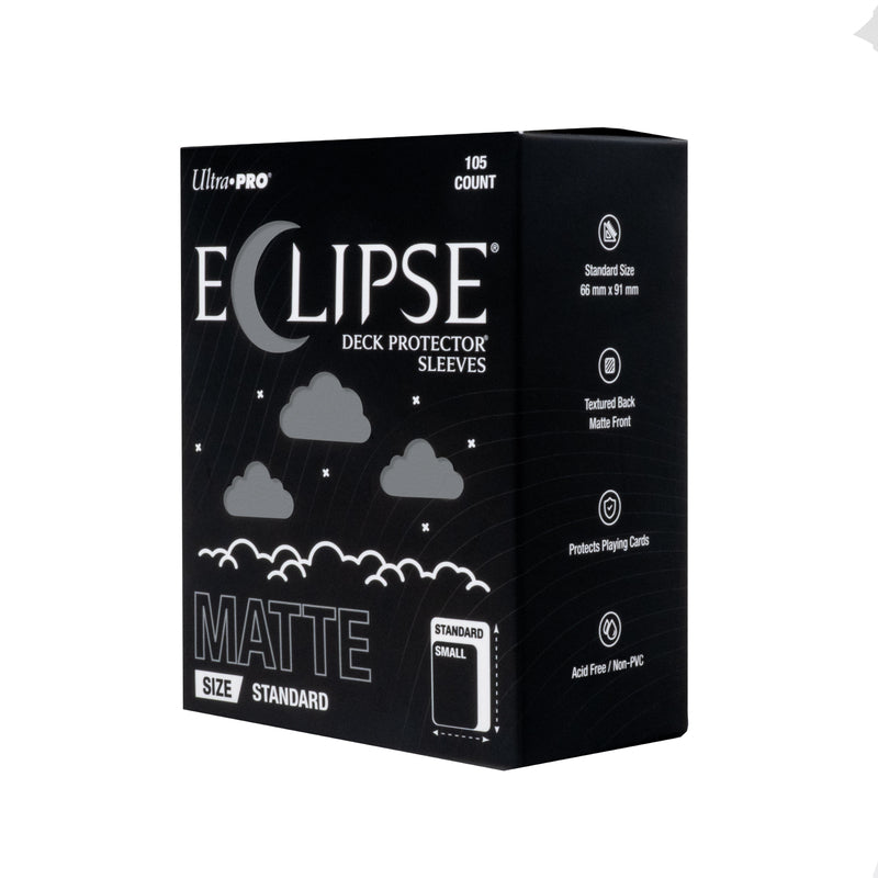 Ultra Pro - Pochettes de protection ECLIPSE standard mates - 105 pièces - Gris fumé