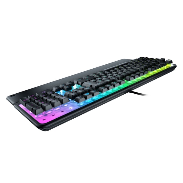 Roccat - Clavier de jeu à membrane Magma avec éclairage RGB - Disposition AZERTY française - flash vidéo
