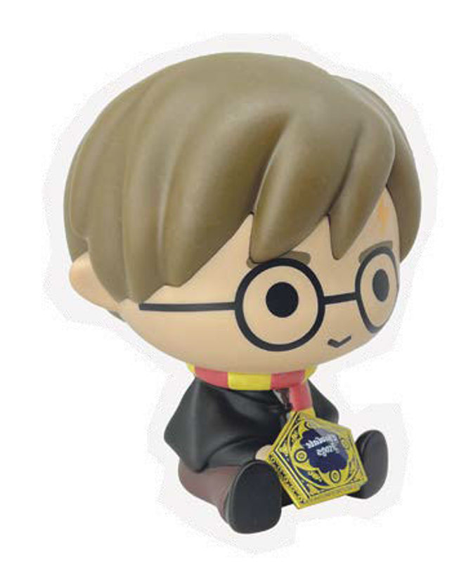 Harry Potter - Tirelire Chibi Harry Potter et la boite de chocogrenouille
