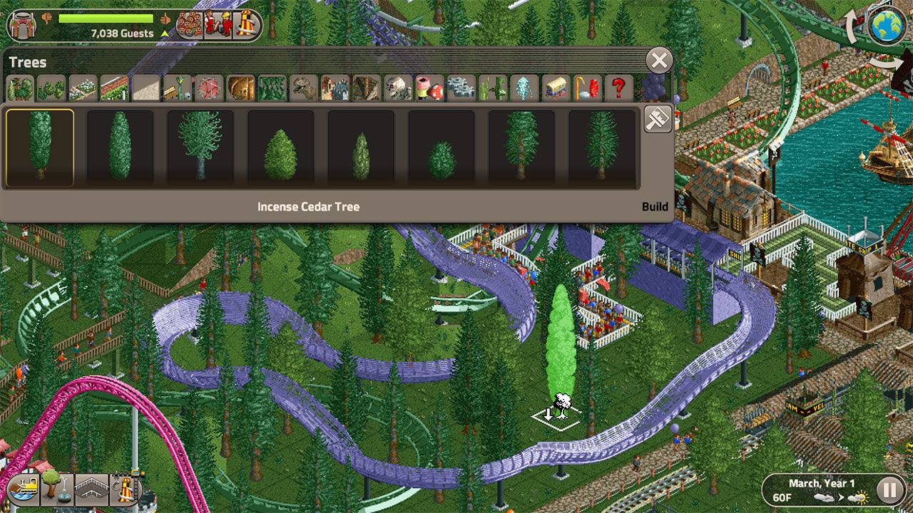 Rollercoaster Tycoon Classic - flash vidéo