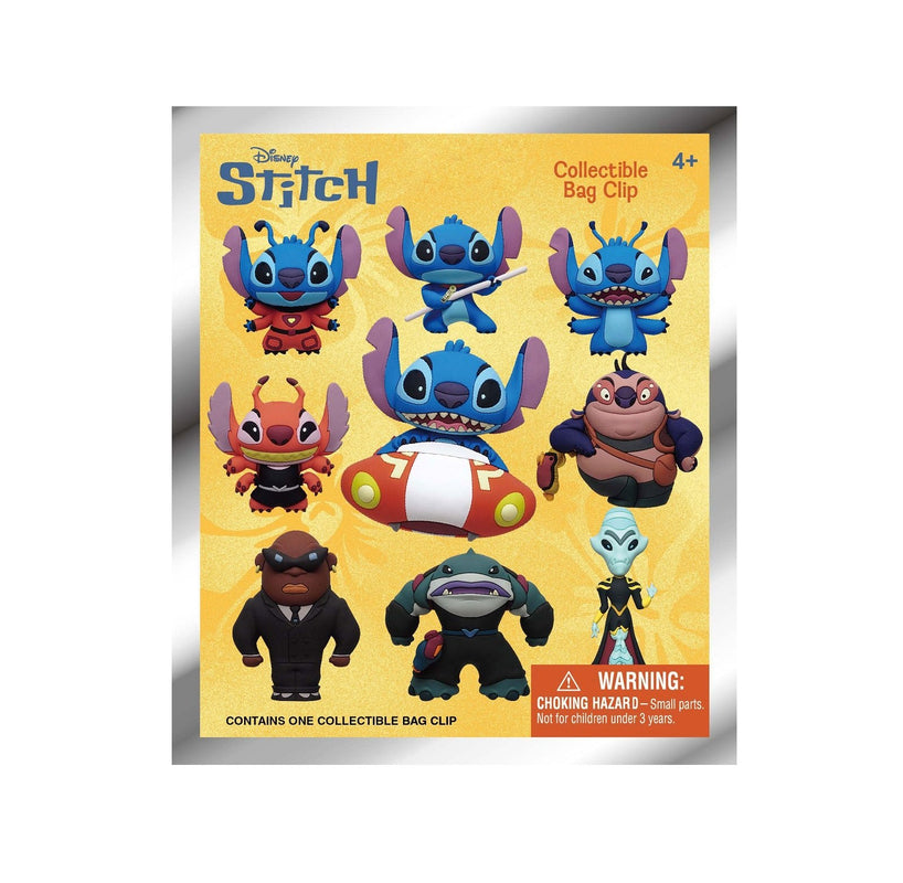 Disney - Stitch dans l'espace - Assortiment en blind bag de figurines de sac de collection en mousse (24 pcs)