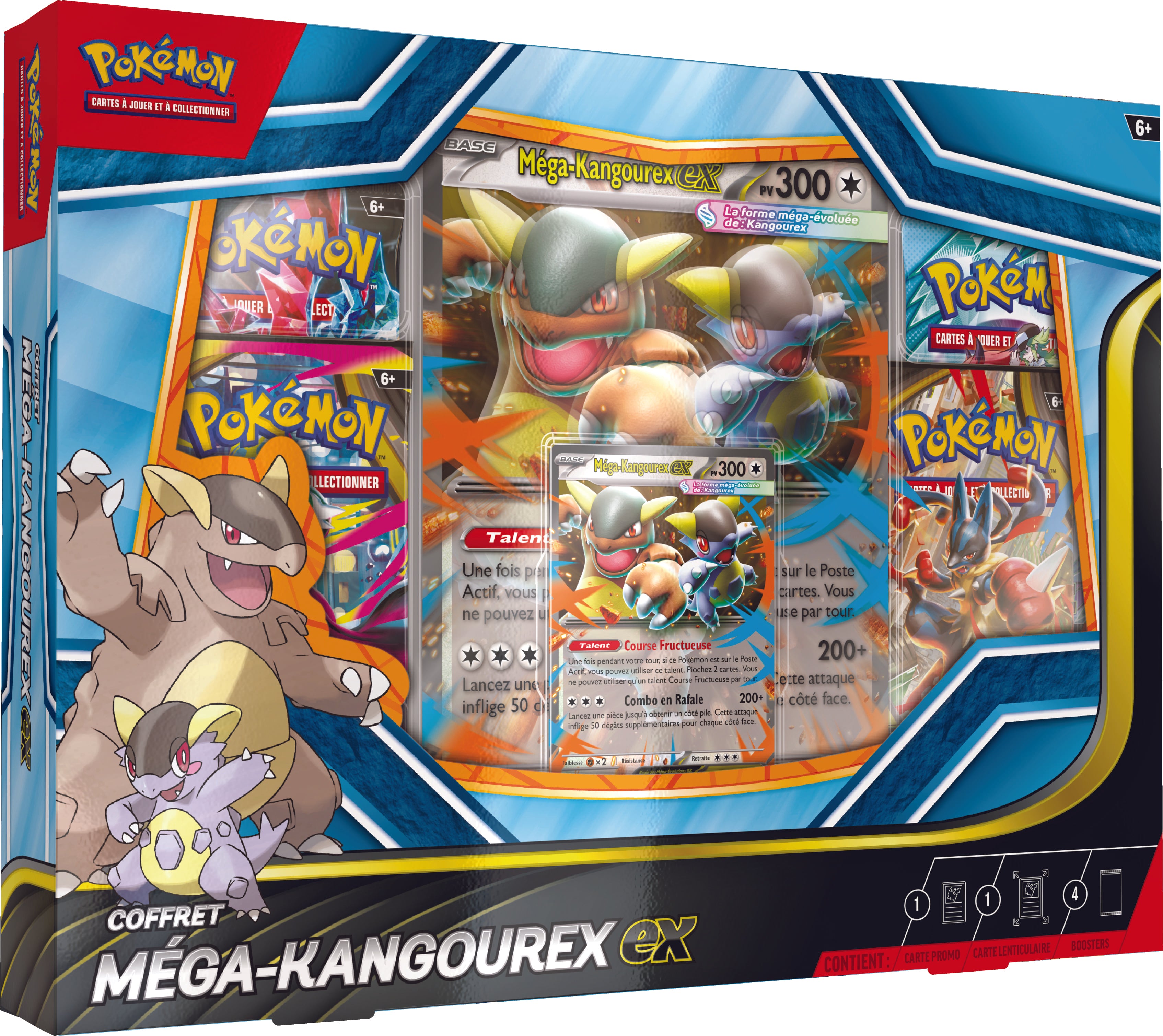 Pokémon JCC : Coffret Méga-Kangourex-ex