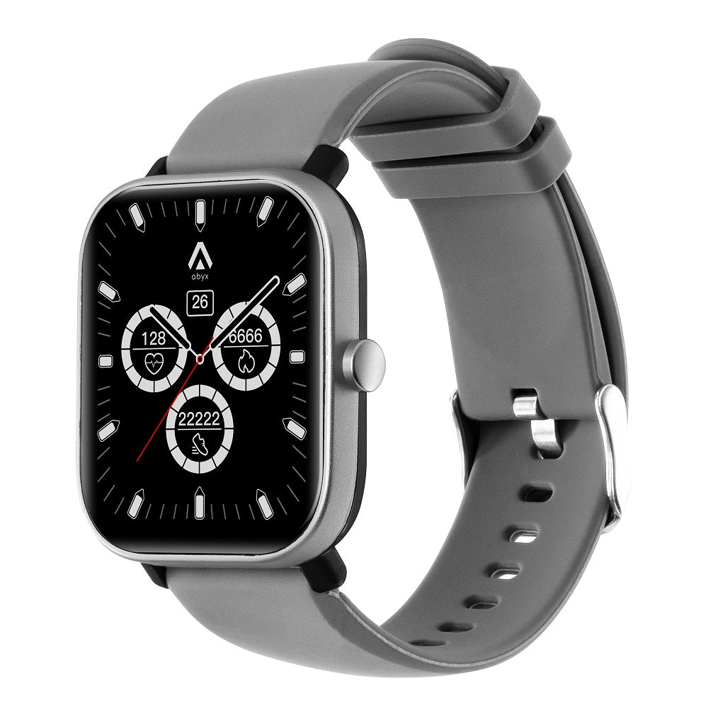 Abyx Fit - Ozone 3 - Montre connectée - Grise - flash vidéo