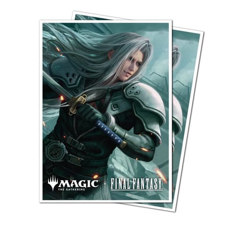 Ultra Pro - Magic: The Gathering - Universes Beyond: Final Fantasy - Sachet de 105 protèges cartes illustrés Apex Sephiroth