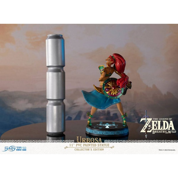 First 4 Figures - The Legend of Zelda : Breath of the Wild - Urbosa Statue Edition Collector 27cm - flash vidéo