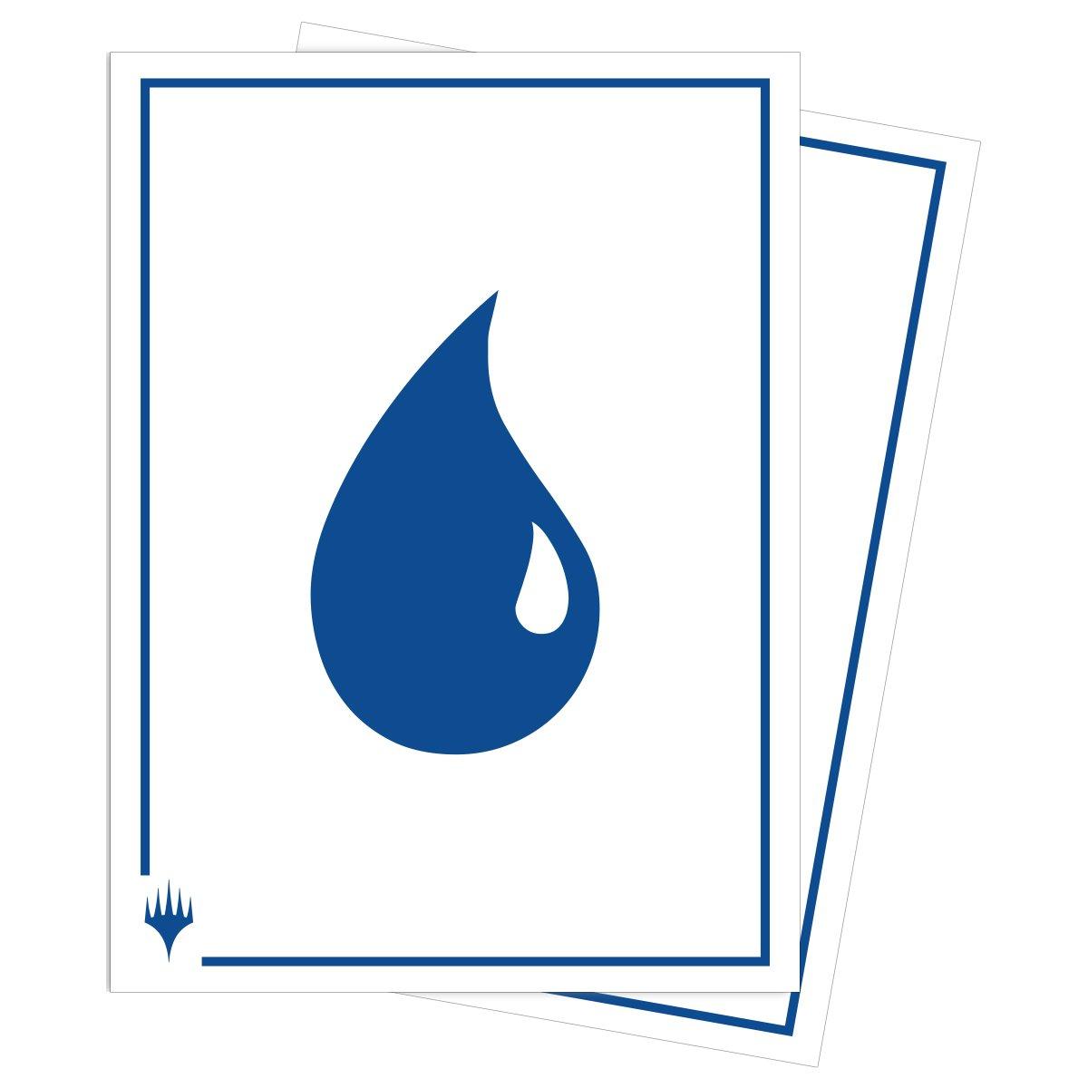 Ultra Pro - Magic: The Gathering - Mana 8 - Sachet de 105 APEX protèges cartes standard - Île (63 x 89 mm) - flash vidéo