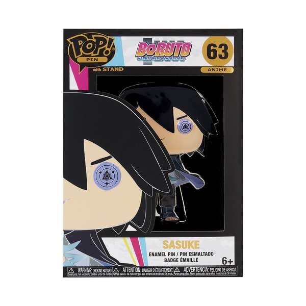 Funko Pop! Pin: Boruto: Naruto Next Generations - Sasuke Uchiha - flash vidéo