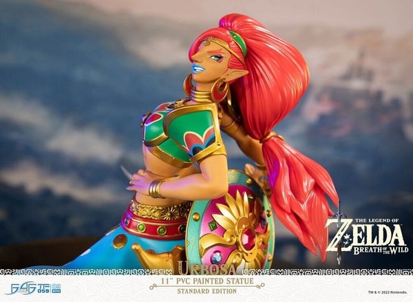 First 4 Figures - The Legend of Zelda : Breath of the Wild - Urbosa Statue Edition Standard 27cm - flash vidéo