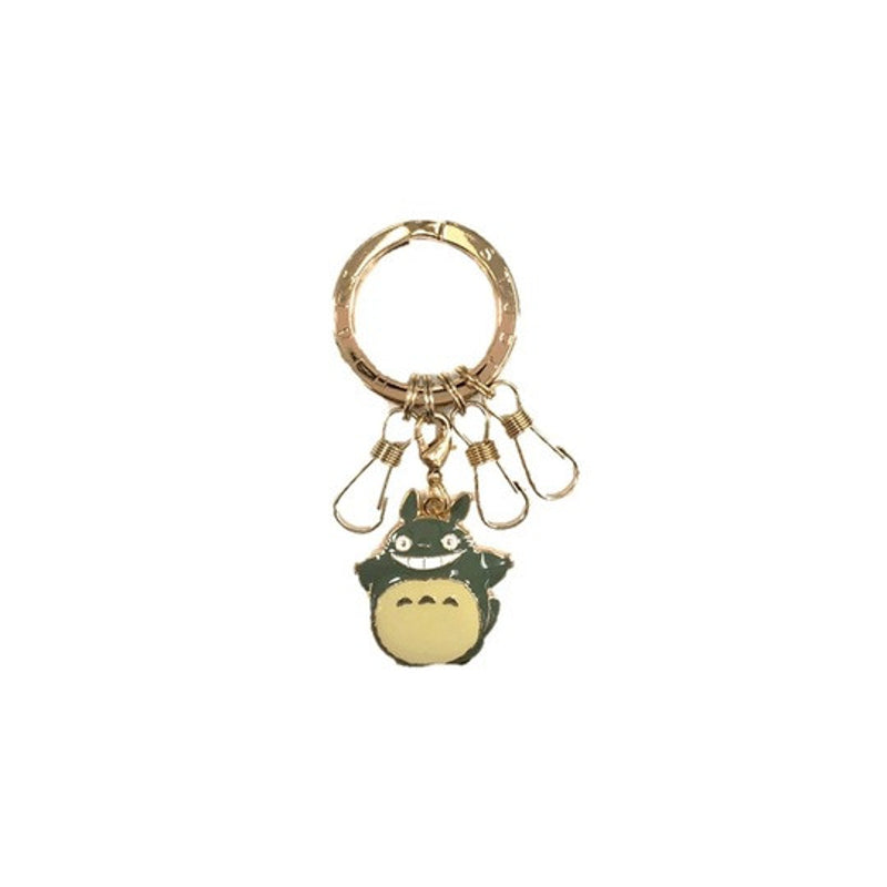 Ghibli - Mon Voisin Totoro - Porte-clés en métal Totoro Gris Sourire