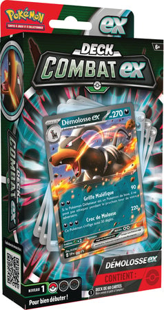 Pokémon JCC - Deck Combat Melmetal-ex ou Démolosse-ex (1x deck aléatoire) - flash vidéo