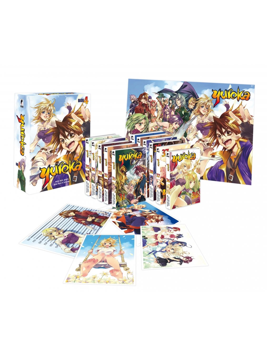 Yureka - Partie 4 (tomes 31 à 41) - Coffret 11 mangas Collector Limité