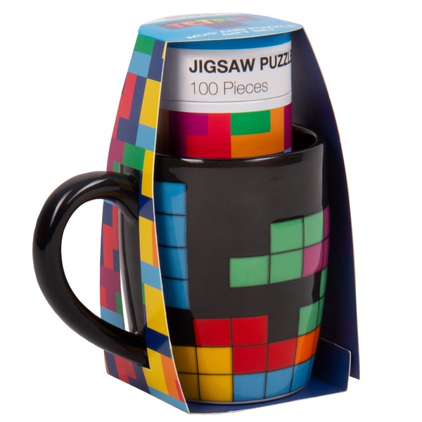 Tetris - Coffret mug et puzzle - flash vidéo