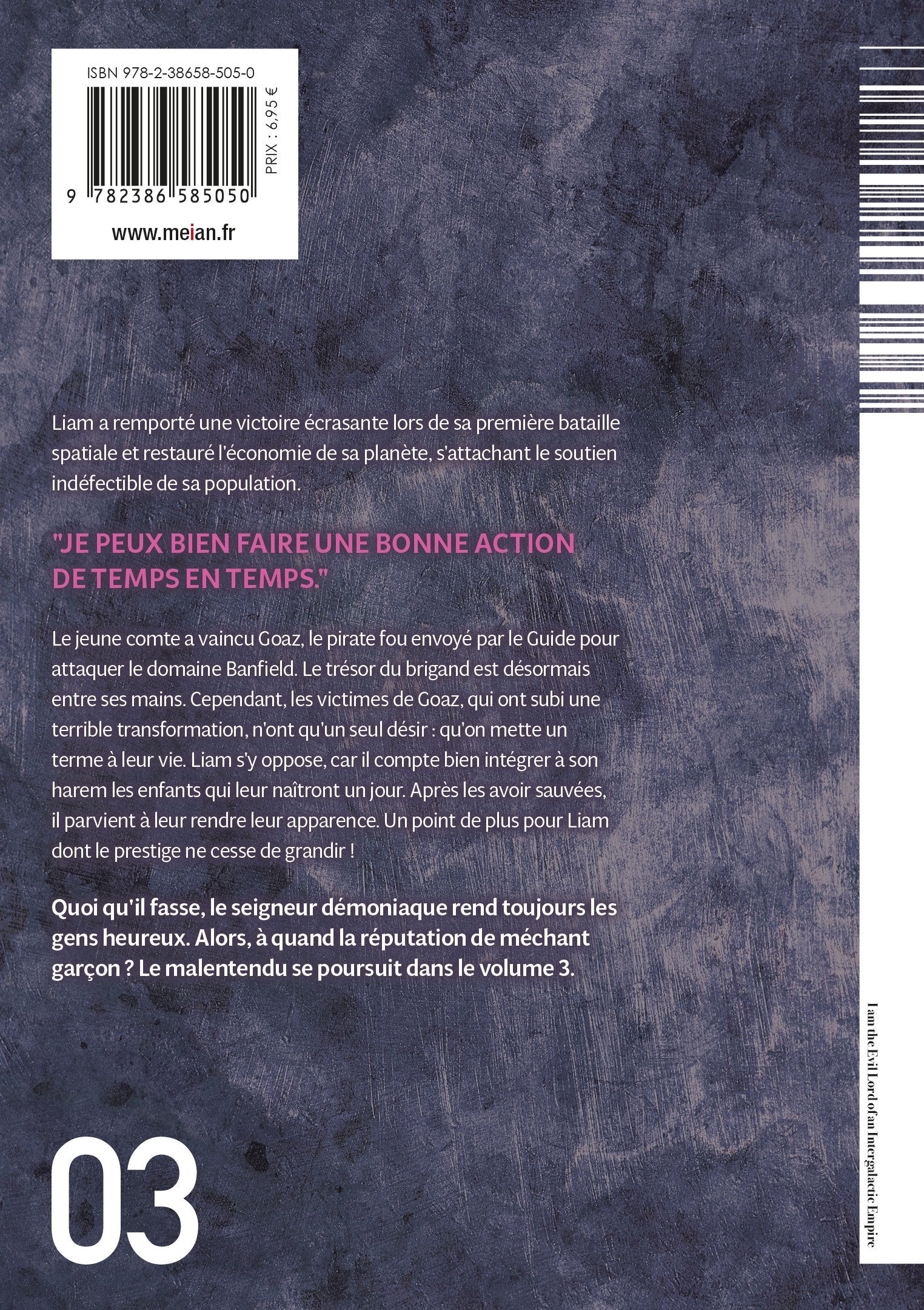 I'm the Evil Lord of an Intergalactic Empire - Tome 03 - Livre (Manga)