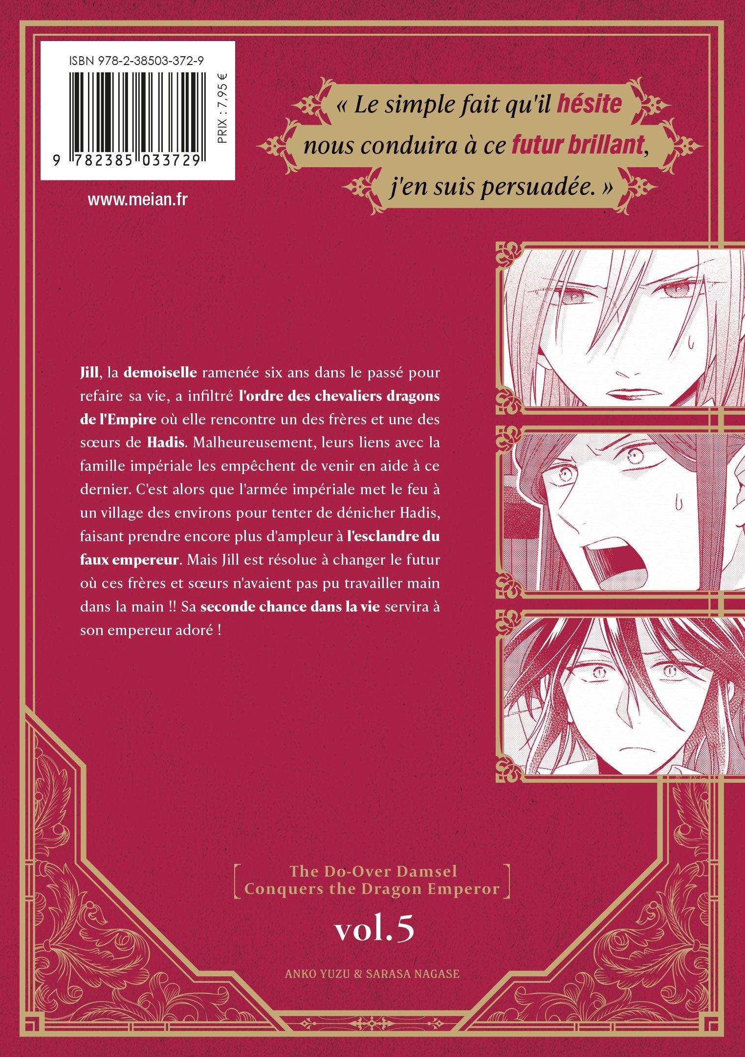 The Do-Over Damsel Conquers the Dragon Emperor - Tome 05 - Livre (Manga)
