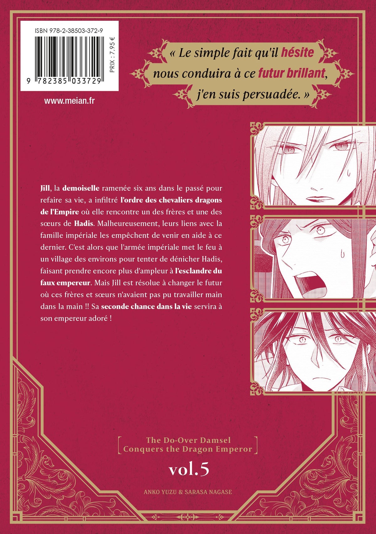 The Do-Over Damsel Conquers the Dragon Emperor - Tome 05 - Livre (Manga)