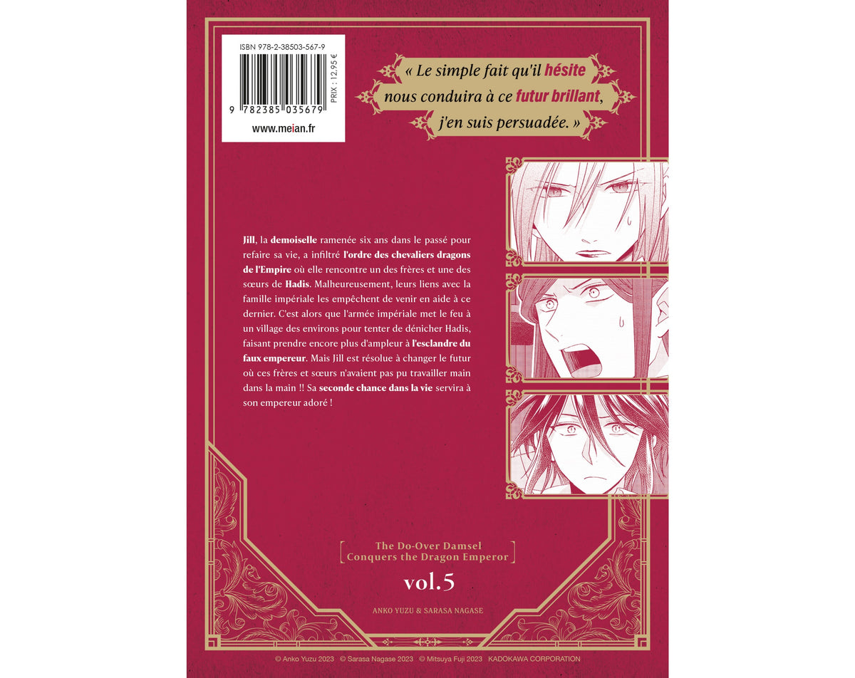 The Do-Over Damsel Conquers the Dragon Emperor - Tome 05 - Édition limitée - Livre (Manga)