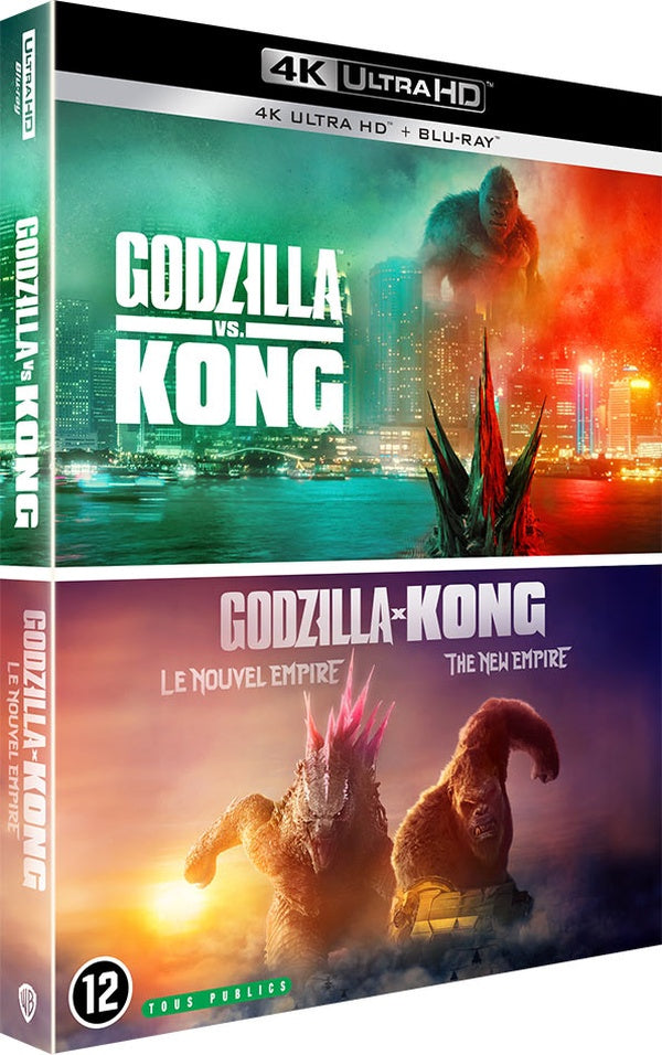 Godzilla vs Kong + Godzilla x Kong : Le Nouvel Empire [4K Ultra HD]