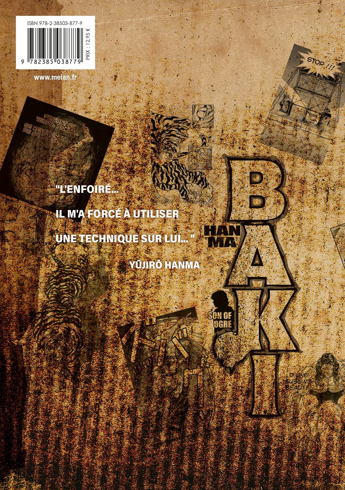 Hanma Baki - Tome 07 - Perfect Edition - Livre (Manga)