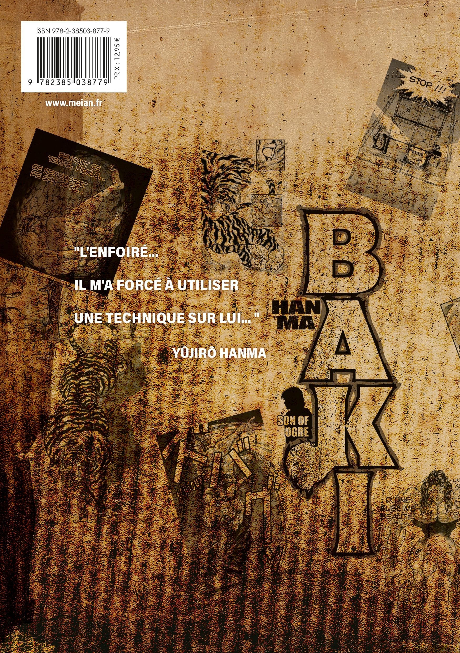 Hanma Baki - Tome 07 - Perfect Edition - Livre (Manga)