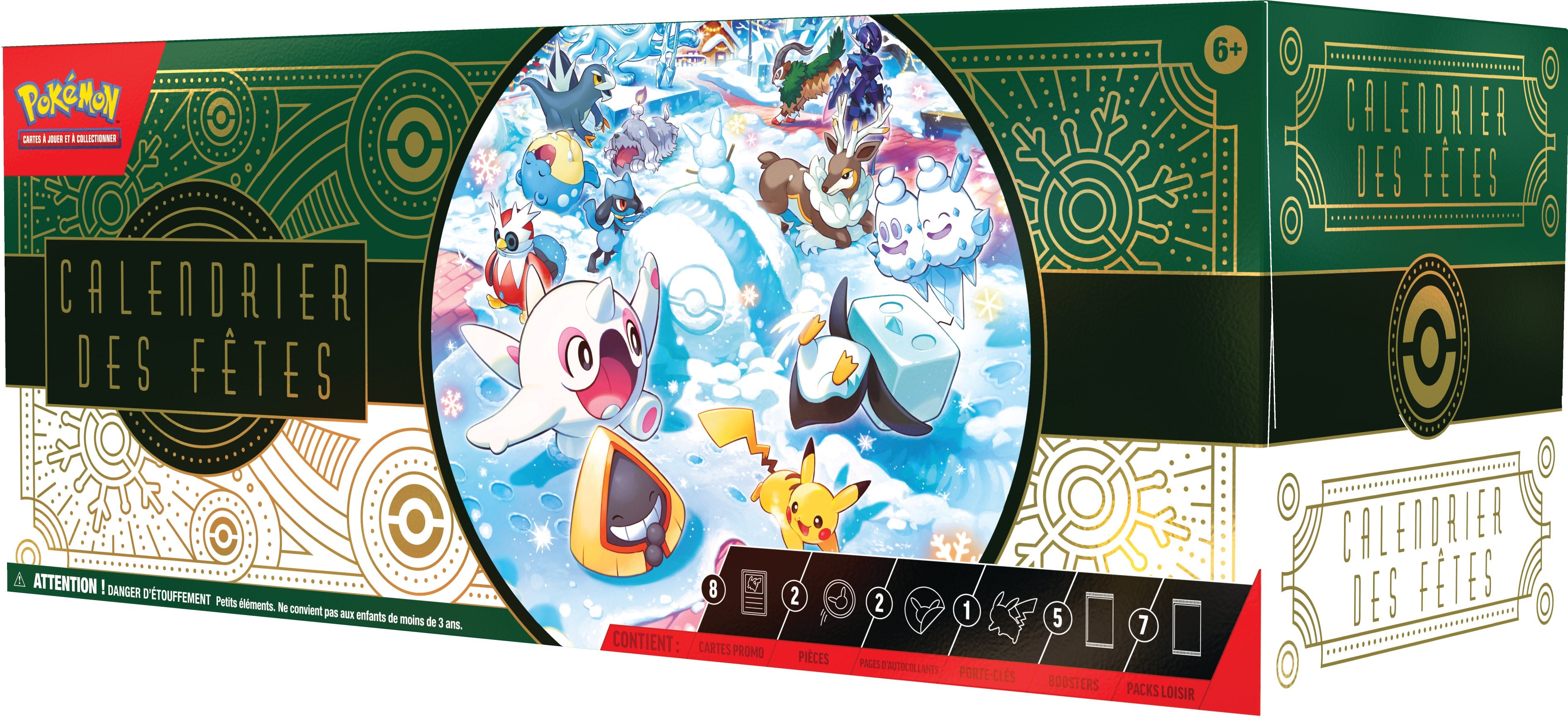 Pokémon JCC - Calendrier des Fêtes 2024 - flash vidéo