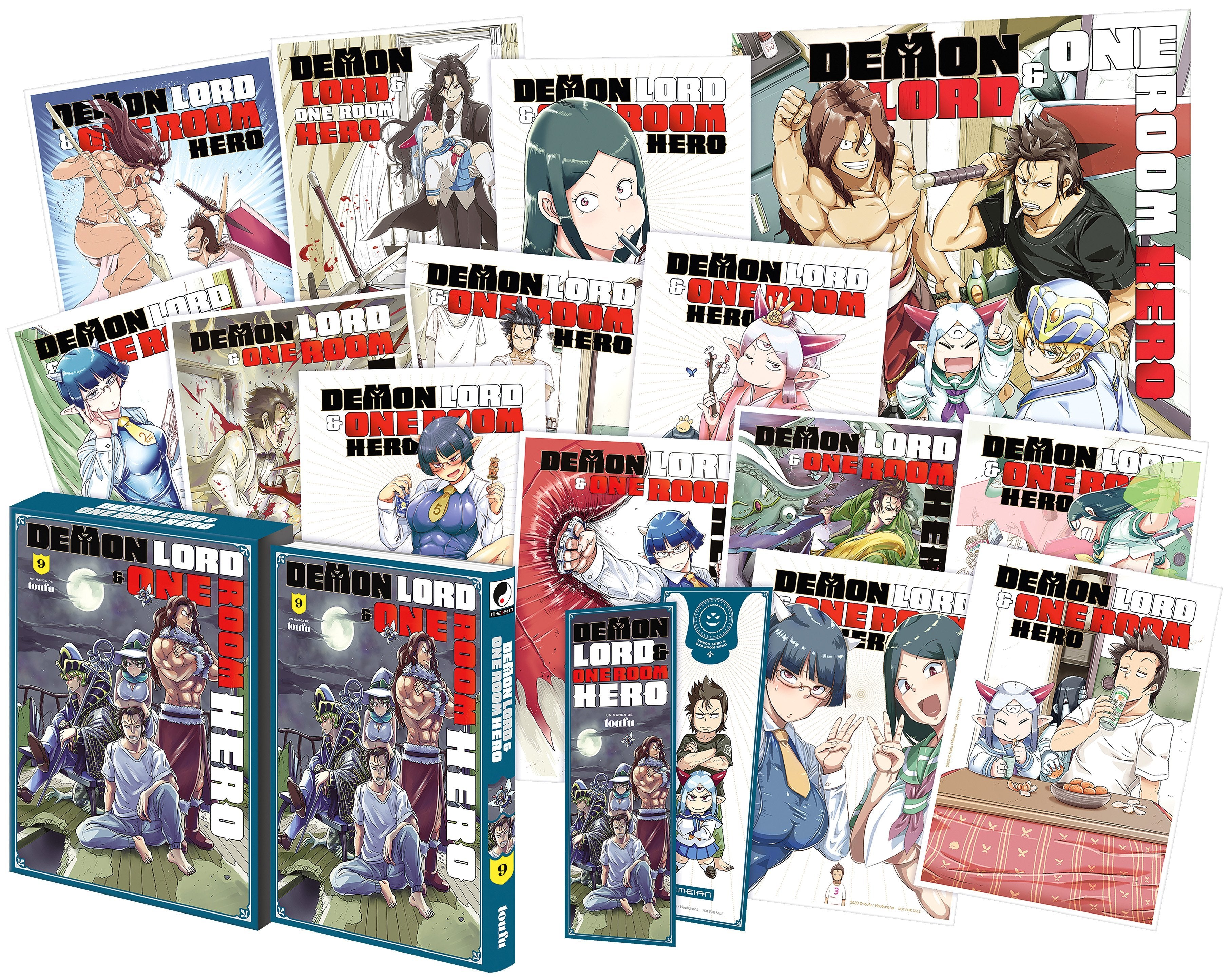 Demon Lord & One Room Hero - Tome 09 - Edition Collector Limitée - Livre (Manga)