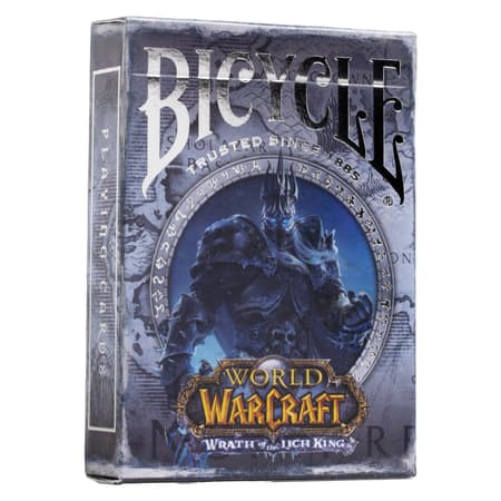 Bicycle - Carte de jeu Standard 56 pièce(s) World Of Warcaft: Wrath Of The Lich King - flash vidéo